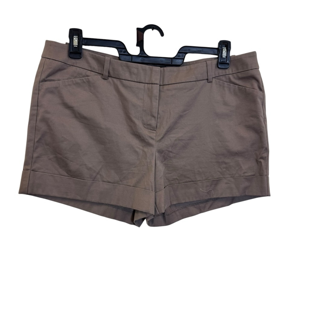 Women's Kut from the Kloth Shorts, Size 14, Taupe